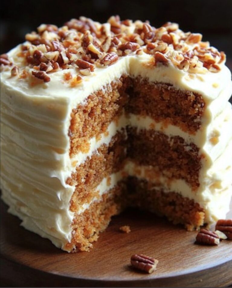Layered Carrot Cake Recipe